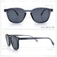 thumbnail image 3 of SA106 Classic Mens Square Sunglasses with Lightweight Frame and UV400 Polycarbonate Lenses Slate Frame - Black Lens, 3 of 6