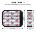 thumbnail image 5 of Sikiie Cute Red Crabs With Nautical Luggage Handle Wraps for Suitcases Travel Accessories(2 Pack), 5 of 9