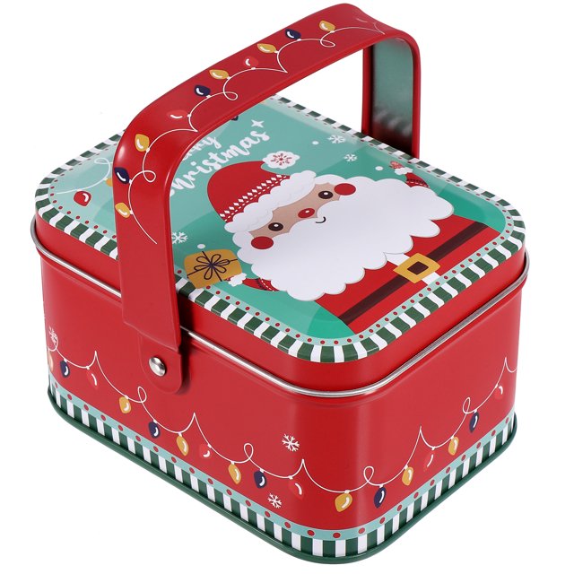 NAVIAiple Caja de hojalata de hojalateros Recipiente de chocolate Té de chocolate Trata una pequeña caja de regalo