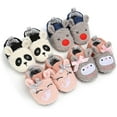 thumbnail image 6 of Infant Baby Boys Girls Slipper Stay On Non Slip Soft Sole Newborn Booties Toddler First Walker Crib House Shoes 0-18 Months, 6 of 7