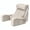 Beige, variant on Sasttie Reading Pillow with Armrests, 15–25 Inch Adjustable Back Support Pillow for Bed Sitting Up, Memory Foam Back Rest Cushion, Dark Grey