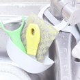 thumbnail image 4 of Cesta de drenaje colgante versátil, ajustable y portátil, blanca, perfecta para fregaderos de cocina y baño, 4 of 8
