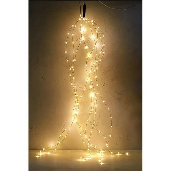 Perfect Holiday 100 LED 10 Strand Branch Tree Light UL Plug In Indoor/Outdoor - Warm White for Christmas, Parties, Weddings, Home Decor