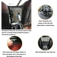 thumbnail image 7 of Dog Car Barriers,Dog Barrier for SUV,Vehicles,Dividers,Pet Barriers Heavy Duty Wire Adjustable Dog Barrier with Front Seat Mesh Pet Barrier Net Organizer, 7 of 7
