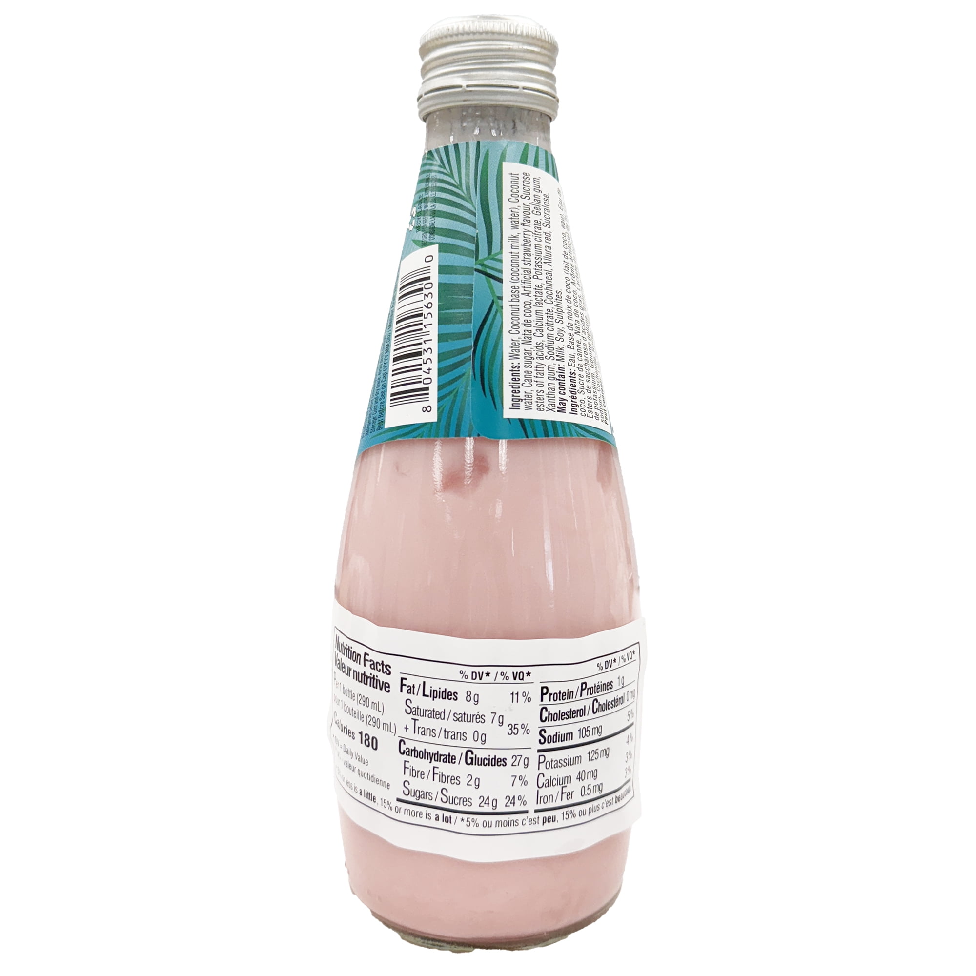 TAS COCONUT MILK BEVERAGE - STRAWBERRY, COCONUT MILK BEVERAGE - STRAWBERRY