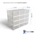 thumbnail image 3 of Zapatera Armable Portátil Organizador Practiksa, 3 of 5