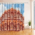 thumbnail image 1 of ABPHQTO Palace Decor Hawa Mahal en tela de poliéster Rajasthan Baño Cortina de ducha 160x180 cm, 1 of 1