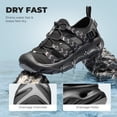 thumbnail image 2 of NORTIV 8 Water Sandals for Men and Women Cushion Non-Slip Closed Toe Arch Support Breathable Hiking Easy on Walking Sandals, 2 of 10