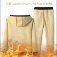 thumbnail image 5 of guisaled Men Sweatsuits Sets Sherpa Lined Fleece Tracksuits 2 Piece Hoodeis Full Zip Sweatsuits Set Winter Warm Sweatpants Suits Outfit, 5 of 7