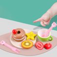 thumbnail image 2 of 1 Set Children Simulation Fruit Kitchenware Toy Wooden Kids Kitchen Toys, 2 of 7