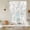 White, variant on Spring Botanical Tie Up Curtains for Windows, Adjustable Balloon Window Shades, Watercolor Floral Flowers Botanical Yellow Kitchen Window Treatments Farmhouse Short Curtains with Rod Pocket 42"x45"