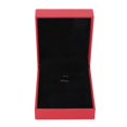 thumbnail image 1 of Red Jewelry Storage Box Pendant Necklace Display Gift Box Ring Case Engagement Wedding Box, 1 of 5