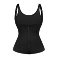 thumbnail image 3 of MISS MOLY Womens Neoprene Shapers Vest Sauna Body Shaper Workout Slimming Waist Trainer Corset Top, 3 of 5