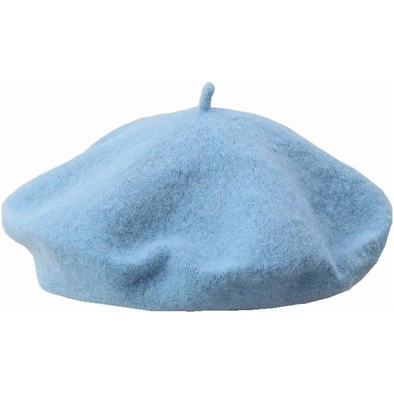Beret-Classic Wool Beret Solid Color Womens Beret Cap Hat  display picture 2