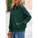 thumbnail image 5 of Abrigo PRETTYGARDEN Chaqueta Bomber Oversize de Ante Sintético Verde Oscuro M, 5 of 8