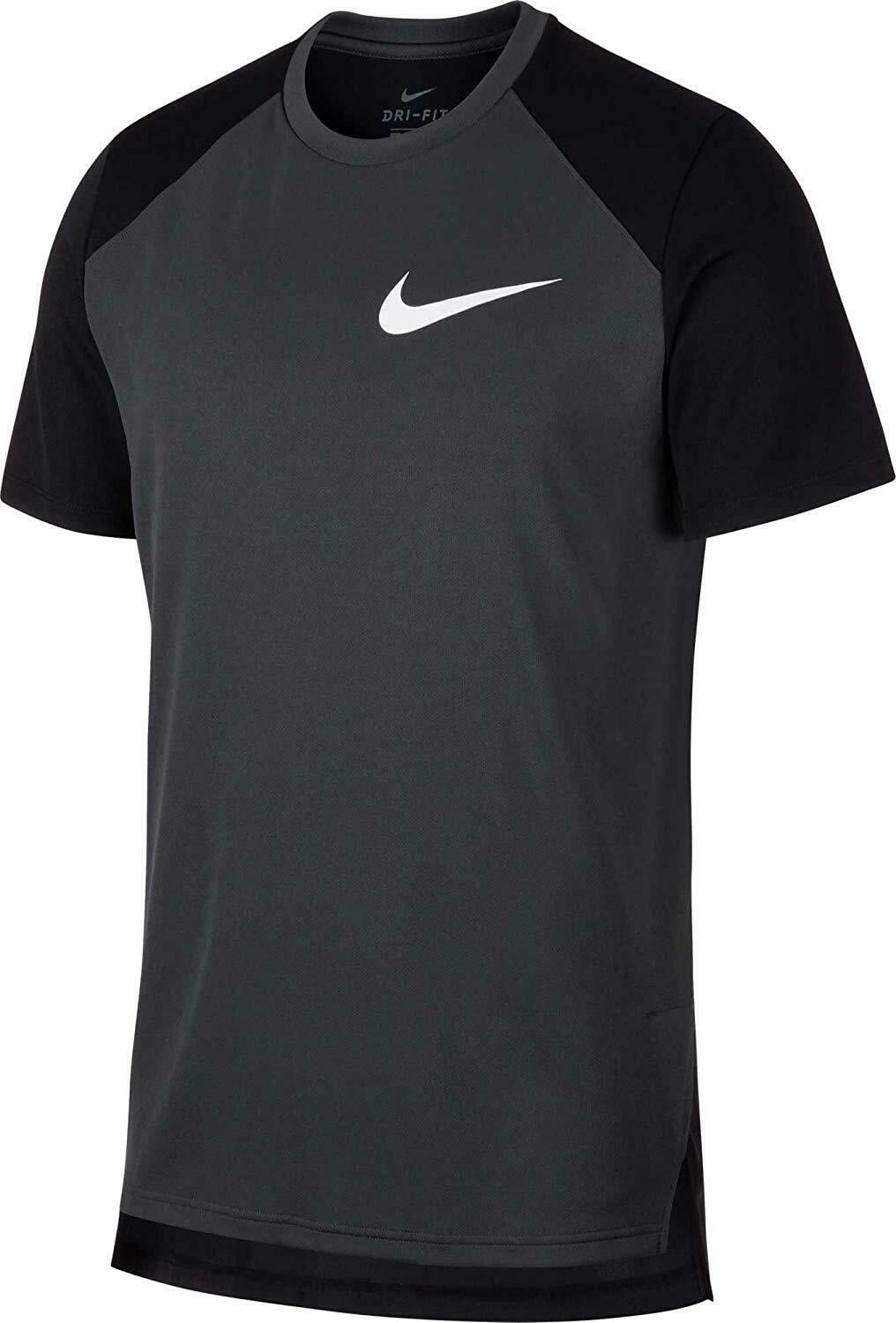 Nike Dry Spotlight Anthracite/Black Men's Basketball T Shirt Size M ...