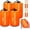 Survival Orange, variant on Emergency Sleeping Bag Survival Bag, General Portable Waterproof Thermal Bivy Sacks Tac Bivvy Bags,Camping Mylar Sleeping Bag Survival Gear Emergency Blankets Survival Shelter