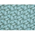 thumbnail image 2 of Zelouf Zs1801Ss Print Belle Crepe  , Sewing, DIY, Crafts Fabric by the Yard, 749 Jungle/turq, 10 Yard, 2 of 2