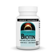Source Naturals, Inc. Biotin 5000 mcg 200 Tablet