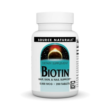 Source Naturals, Inc. Biotin 5000 mcg 200 Tablet