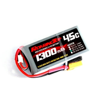 Roaring Top 45C 1300mah 3S LiPo Battery Pack with XT60 Plugs