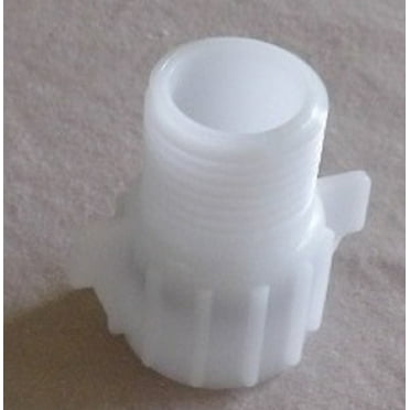 NuFlush 1/2 inch Female Pipe Adapter to 7/8 male for water & air pipe