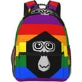 thumbnail image 1 of Gorilla Tag Backpack VR Game Monkey Backpack Lightweight Casual Travel Backpack for Men Woman Gorilla Tag Fans Gift, 1 of 6