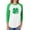 Green/White, variant on Tstars Womens Irish Green Clover Heart Gift for St Patricks Day Beautiful Shirts Gift for Her Irish Shirt Pride Proud Irish 3-4 Women Sleeve Baseball Jersey Shirt