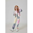 thumbnail image 6 of Arshiner Girls Tie Dye Outfits Sweatsuits Set Cute Pullover Hoodies Sweatshirts Jogger Sweatpants Outfit, 6 of 9