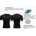 thumbnail image 4 of Playera Licra Deportiva Compresión Correr Manga Corta Gym, 4 of 8
