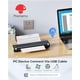 thumbnail image 4 of Impresora portátil inalámbrica Phomemo M08F para viajes, impresora térmica Bluetooth compatible con papel tamaño carta (8,5" x 11"), pequeña, sin tinta, compatible con iOS, Android y portátiles para c, 4 of 5