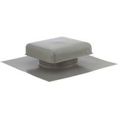 NorWesco 7-3/4" Galvanized Steel Grey Static Roof Mount Attic Vent 557159