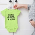 thumbnail image 5 of Pretty See Big Sister Siblings Bodysuit Jumper Girls Infant Baby Brisco Brands 18M, 5 of 6
