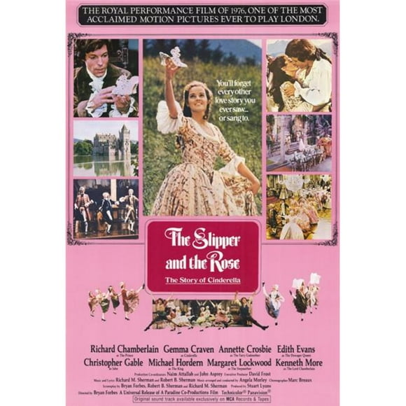 Pop Culture Graphics MOVCE5867 The Slipper & The Rose Movie Poster, 11 x 17
