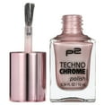P2 Techno Chrome Nail Polish Frozen Rose