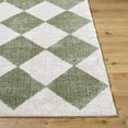 thumbnail image 6 of Livabliss Washable Rugs for Living Room, 5x7 Fossay Shag Modern Light Beige Area Rug, Bedroom Dining Room Home Decor Stain Resistant Carpet (5'3" x 7'), 6 of 7
