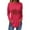 Vermilion _FF06, variant on Valentines Shirts For Women Long Sleeve Shirt Valentine Day Crewneck Cute Tops Fashion 2026 Love Heart Printed Graphic Tees Vermilion L