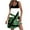 Z1#Green, variant on ICHUANYI Women's Casual V Neck Sleeveless Sundress Summer Boho Floral Beach Dress Loose Tank Dresses With Pockets