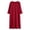 1_Red, variant on Asxite Summer Dresses for Women Casual Solid Textured Loose Breathable Midi Sundress