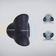 thumbnail image 3 of Almohada de portátil cómoda de espuma cuello, relajante hombro, ortopédica cervical para relajar los músculos, la ATM, la cabez Negro shamjiam Almohada de masaje de cuello, 3 of 7