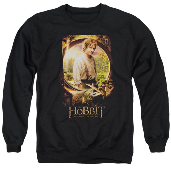 The Hobbit - Bilbo Poster - Crewneck Sweatshirt - Medium
