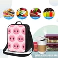 thumbnail image 4 of Naloa Pig Nose Lunch box Lunch bag for men women Large capacity Lunchbox Insulated Lunch bag Lunch box cooler, 4 of 7