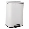 thumbnail image 4 of BeesClover 12L/20L/30L/50L Stainless Steel Step Trash Can with Soft-Close Lid & Removable Inner Bucket - Silver for Kitchen, 4 of 7