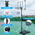 thumbnail image 2 of Basketball Goal Height Adjustable 54ft-7ft, Kids Youth Teenager Portable Basketball Hoop Court, Removeable Basketball System, 2 of 6
