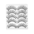 thumbnail image 1 of Unique Bargains 5 Pair Soft 3D False Eyelashes for Makeup Black 3D-60, 1 of 4