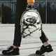 thumbnail image 2 of Easygdp Black And White Rose Mochila Ligera de 15 Pulgadas para Estudiantes, Mochila Cómoda para la Escuela y Viajes, Correas Ajustables, 2 of 6