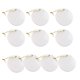 thumbnail image 1 of 10 Piezas De Adornos De Sublimación Espacios En Blanco Joyería Colgante De Cerámica Llaveros, 1 of 9