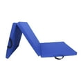 thumbnail image 4 of Esterilla de yoga plegable de tres secciones, cojín grueso con asa de transporte. Azul, 4 of 9