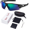 thumbnail image 7 of Polarized Sports Sunglasses for Men Women Youth Baseball Fishing Cycling Running Golf Motorcycle Tac Glasses UV400, 7 of 7