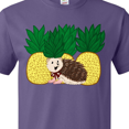 thumbnail image 4 of Inktastic Pineapple Hedgehog T-Shirt, 4 of 5
